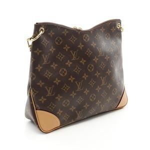 Louis Vuitton NM Brown Odeon Monogram Shoulder Leather Bag